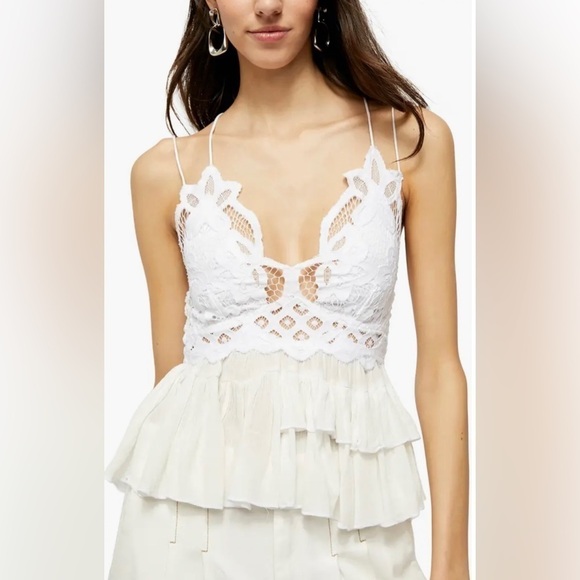 Free People Intimately Adella Cami- White - Picture 1 of 3